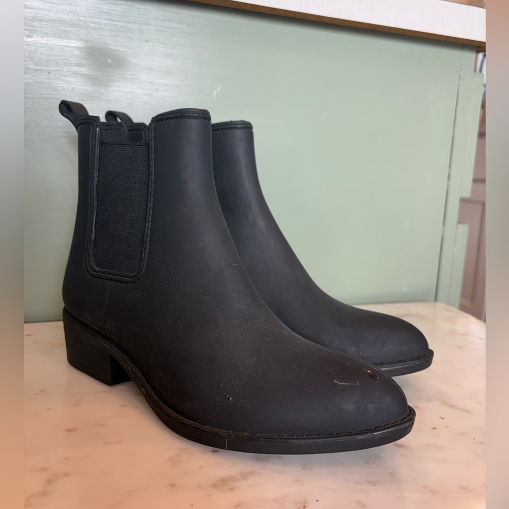 Jeffrey Campbell Black Chelsea Booties